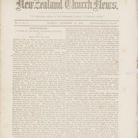 The Church News: Issue 3, November 1870