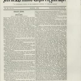The New Zealand Church News: Issue 23, August 1872