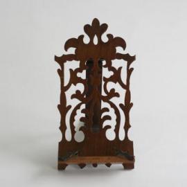 Carved book stand - Mrs. Hobbs