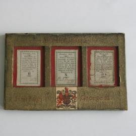 Triptych of Three Bible verses on Paper