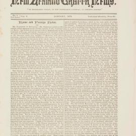 The New Zealand Church News: Issue 3, January 1875