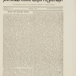 The New Zealand Church News Issue 10, August 1875