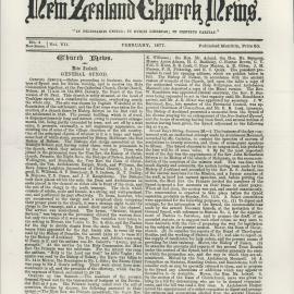 The New Zealand Church News: Issue 4, February 1877
