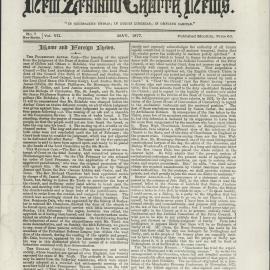 The New Zealand Church News: Issue 7, May 1877