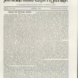 The New Zealand Church News: Issue 10, August 1878
