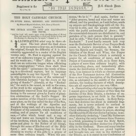 The New Zealand Church News: Issue 3, January 1879 Supplement