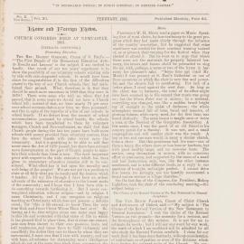 The New Zealand Church News: Issue 02, February 1882