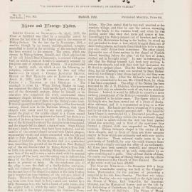 The New Zealand Church News: Issue 3, March 1882