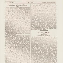 The New Zealand Church News: Issue 5, May 1882