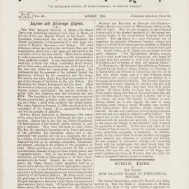 The New Zealand Church News: Issue 8, August 1882