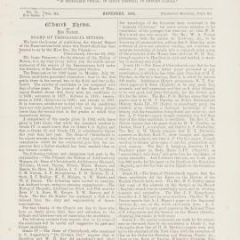The New Zealand Church News: Issue 11, November 1882