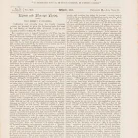 The New Zealand Church News: Issue 3, March 1883