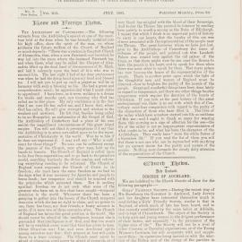 The New Zealand Church News: Issue 7, July 1883