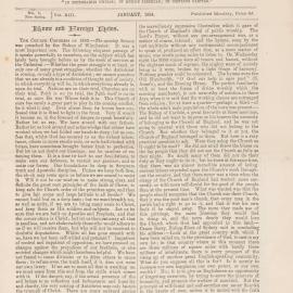 The New Zealand Church News: Issue 1, January 1884
