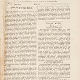 The New Zealand Church News: Issue 5, May 1884