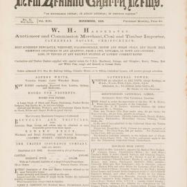 The New Zealand Church News: Issue 11, November 1884