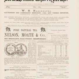 The New Zealand Church News: Issue 5, May 1885