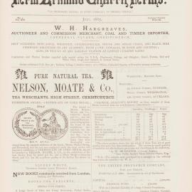 The New Zealand Church News: Issue 7, July 1885