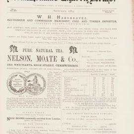 The New Zealand Church News: Issue 9, September 1885