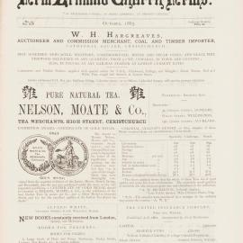 The New Zealand Church News: Issue 10, October 1885