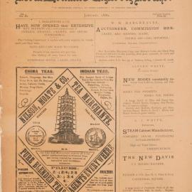 The New Zealand Church News: Issue 1, January 1886