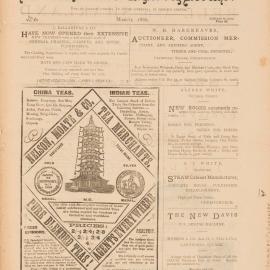 The New Zealand Church News: Issue 3, March 1886