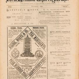 The New Zealand Church News: Issue 11, November 1886