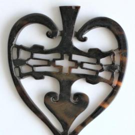 Carved heart