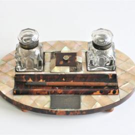 Writing Set with Ink Pots and Pen