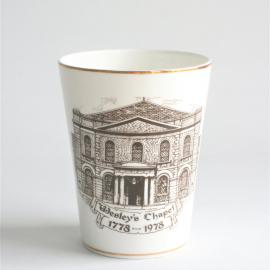 Wesley's Chapel Handleless China Mug