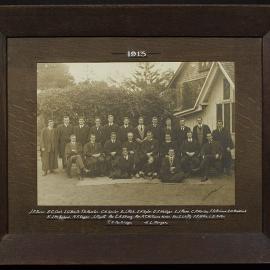 St John's College Class Photo 1913