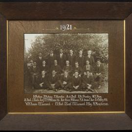 St John's College Class Photo 1921