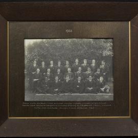 St John's College Class Photo 1922