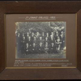 St John's College Class Photo 1923