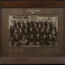 St John's College Class Photo 1928