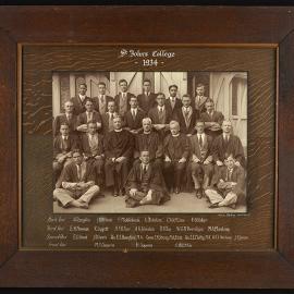 St John's College Class Photo 1934