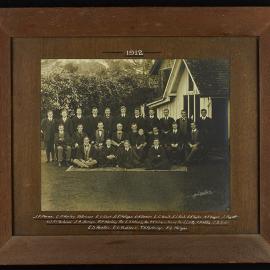 St John's College Class Photo 1912
