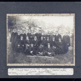 St John's College Class Photo 1908