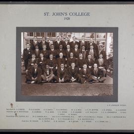 St John's College Class Photo 1928