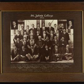 St John's College Class Photo 1932
