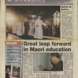 Anglican Times 1995 Advent