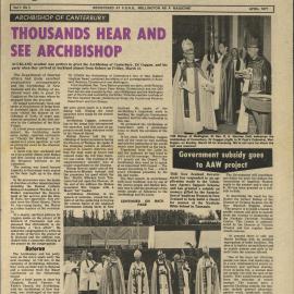 Anglican News: April 1977