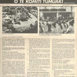 Te Reo o te Komiki Tumuaki: December 1977
