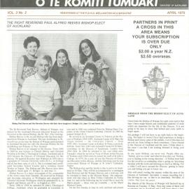 Te Reo o te Komiki Tumuaki: April 1979