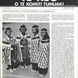 Te Reo o te Komiki Tumuaki: February 1980