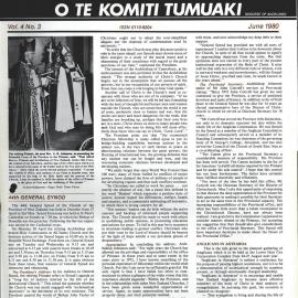 Te Reo o te Komiki Tumuaki: June 1980