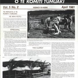 Te Reo o te Komiki Tumuaki: April 1981