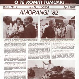 Te Reo o te Komiki Tumuaki: April 1982