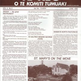 Te Reo o te Komiki Tumuaki: June 1982
