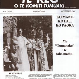 Te Reo o te Komiki Tumuaki: December 1983